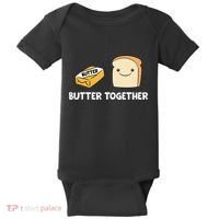 Butter Together Breakfast Butter Toast Baby Bodysuit thumb 0