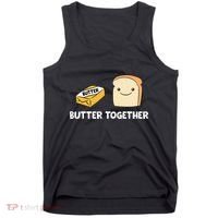 Butter Together Breakfast Butter Toast Tank Top thumb 0