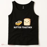 Butter Together Breakfast Butter Toast Tank Top thumb 2