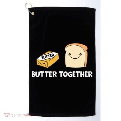 Butter Together Breakfast Butter Toast Golf Towel
