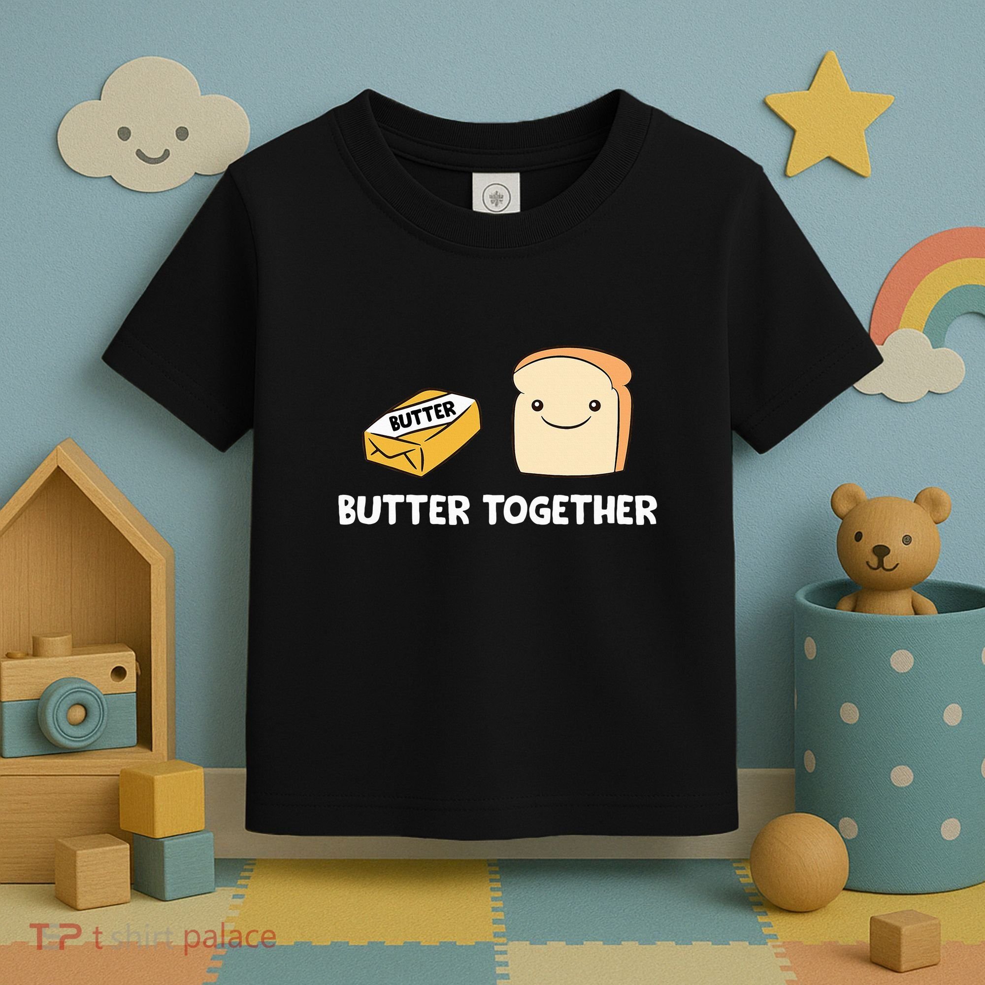 Butter Together Breakfast Butter Toast Toddler T-Shirt