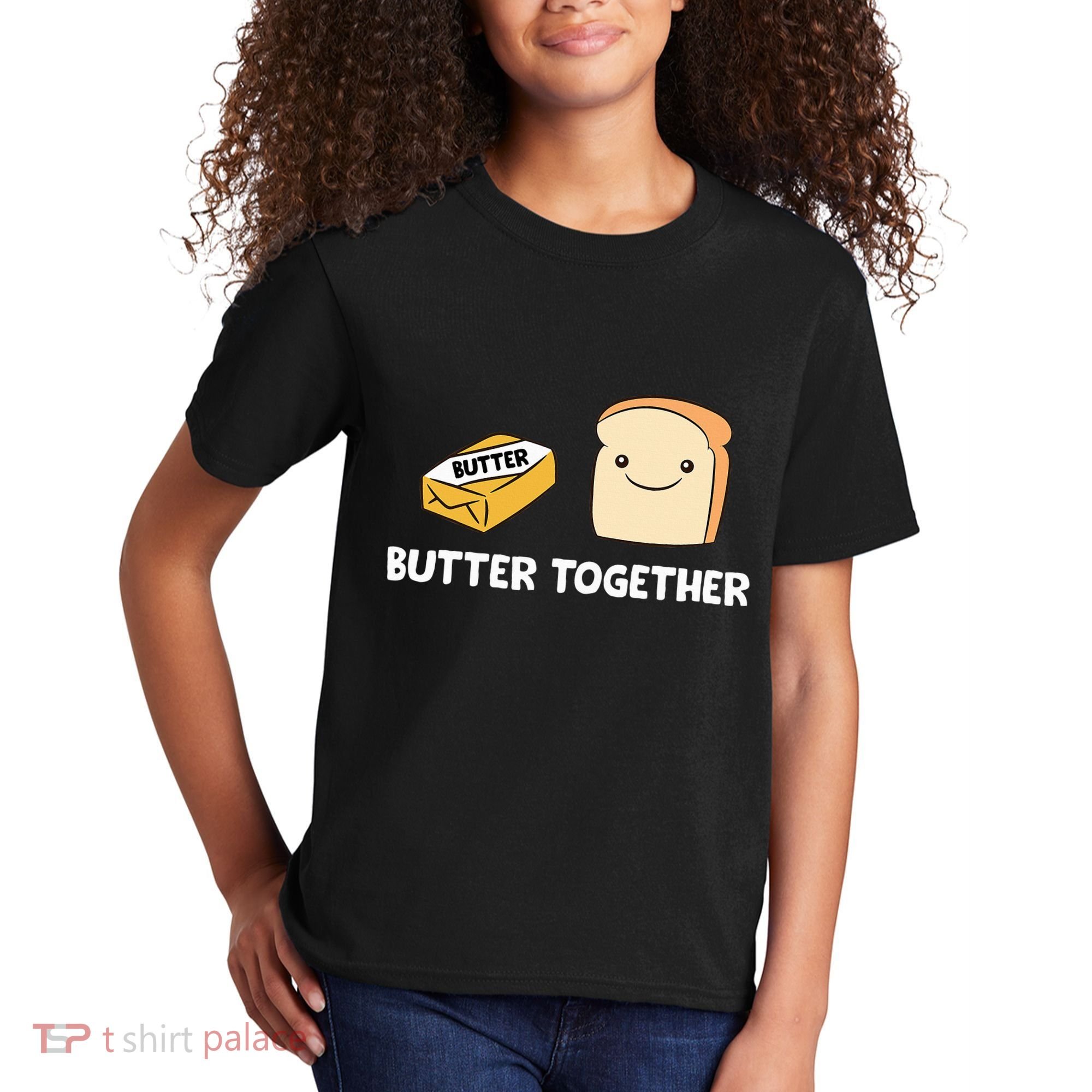 Butter Together Breakfast Butter Toast Kids T-Shirt