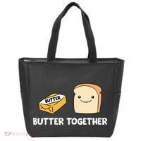 Butter Together Breakfast Butter Toast Tote Bag thumb 0