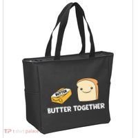 Butter Together Breakfast Butter Toast Tote Bag thumb 2