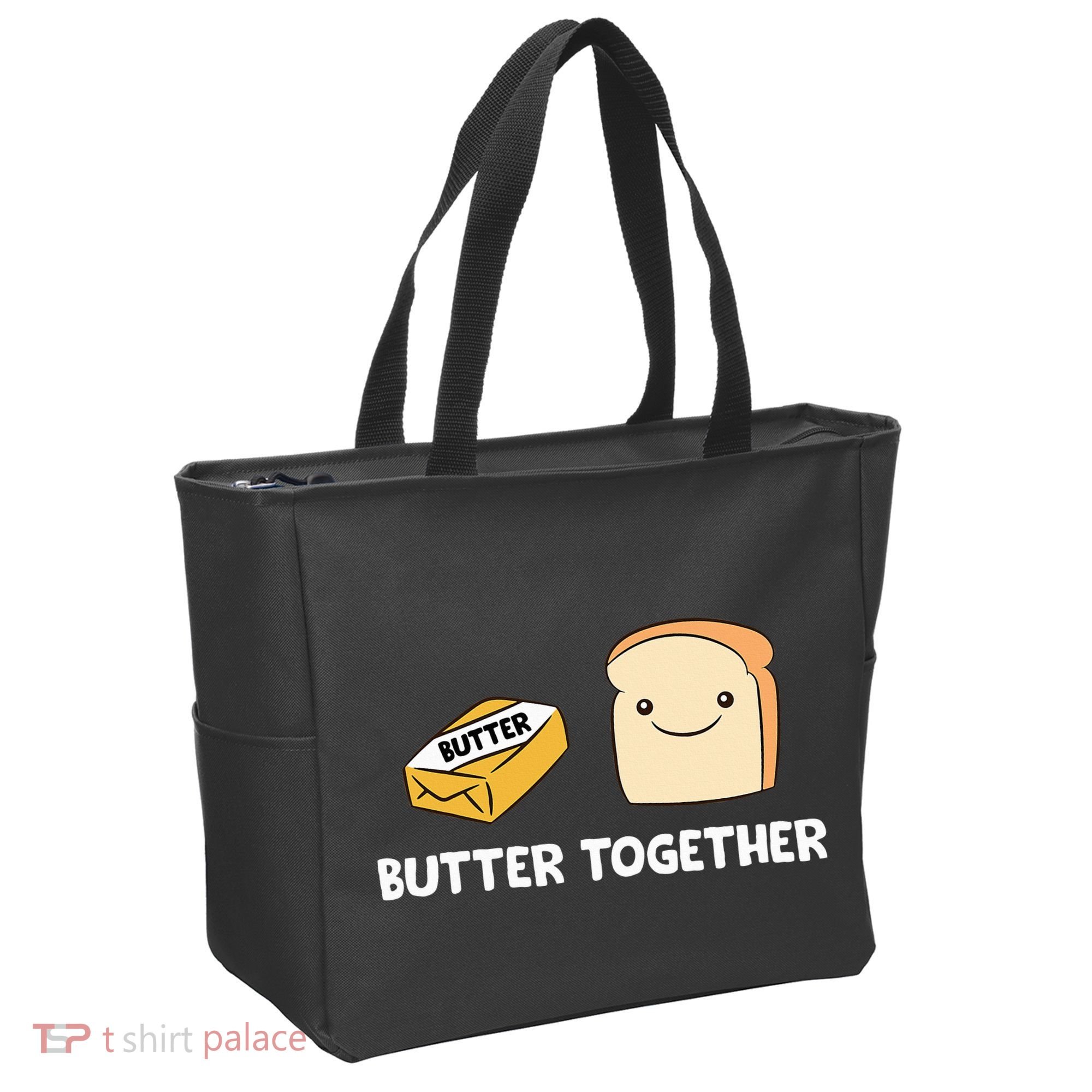 Butter Together Breakfast Butter Toast Tote Bag