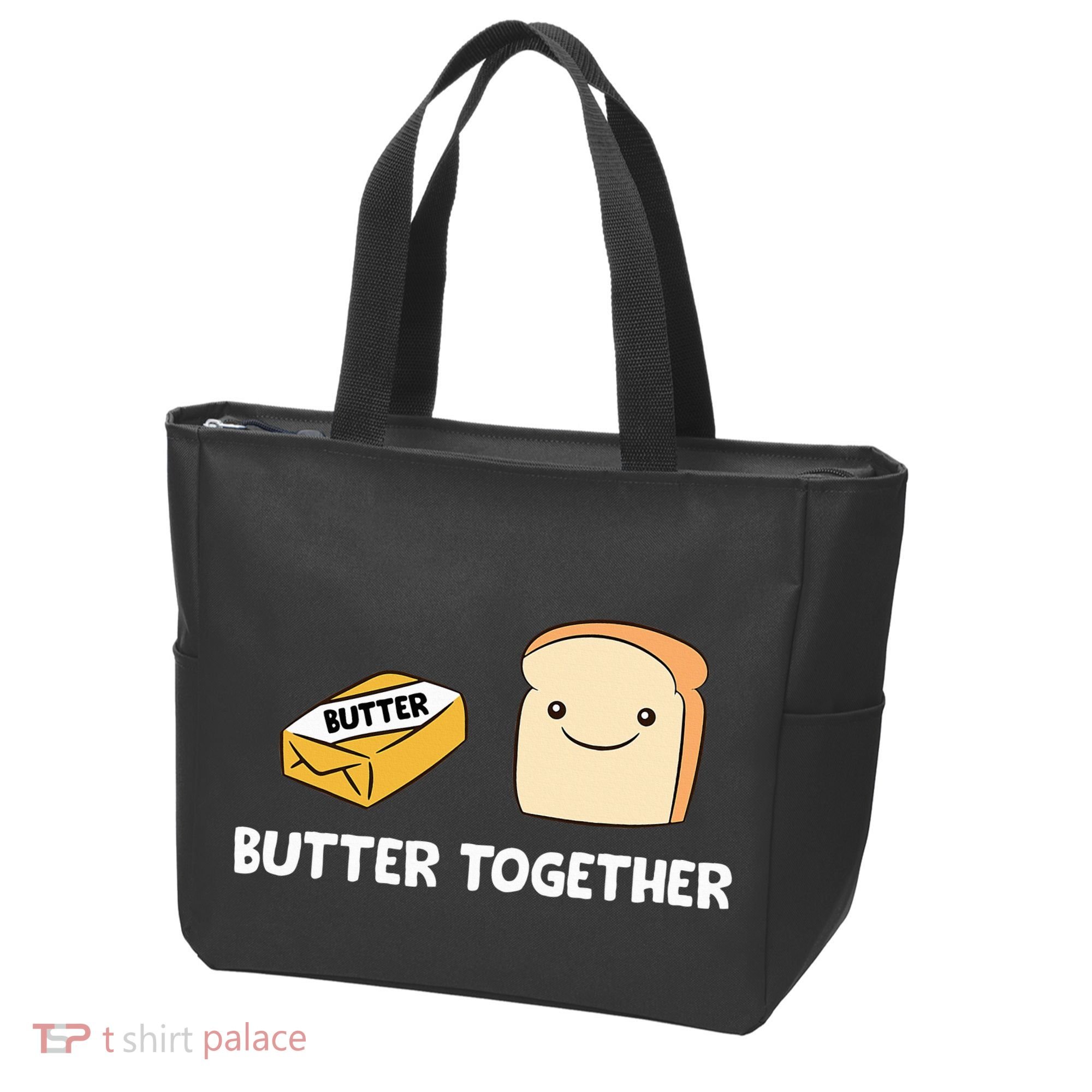 Butter Together Breakfast Butter Toast Tote Bag