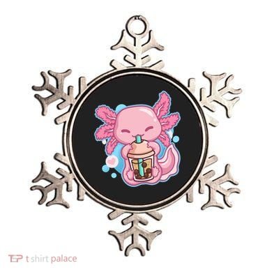 Boba Tea Bubble Tea Milk Tea Anime Axolotl  Ornament