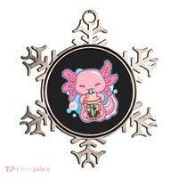 Boba Tea Bubble Tea Milk Tea Anime Axolotl  Ornament thumb 0