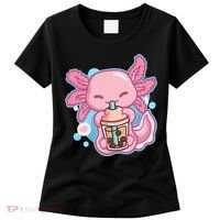 Boba Tea Bubble Tea Milk Tea Anime Axolotl  Women's T-Shirt thumb 0