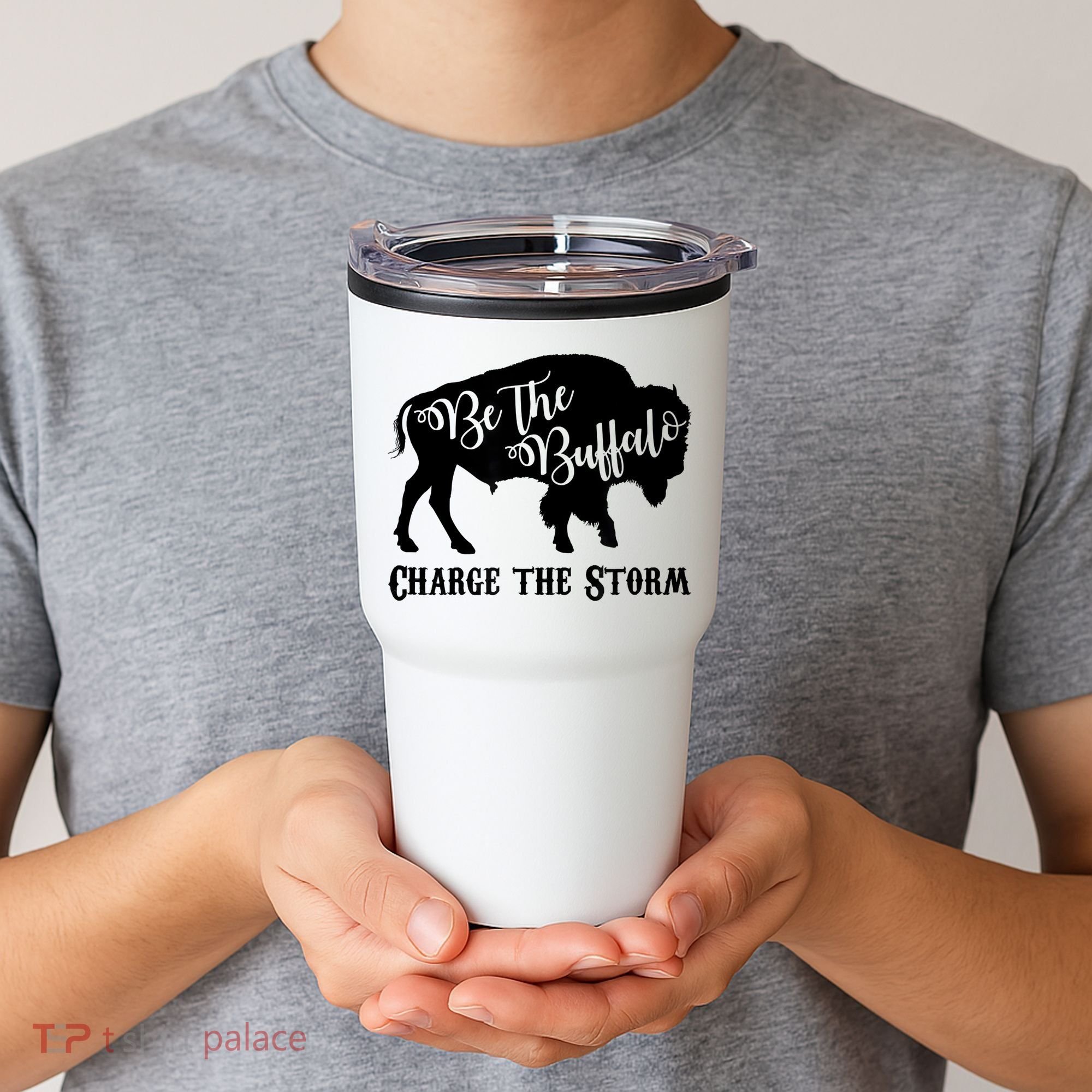 Be The Buffalo Charge The Storm Success Tumbler