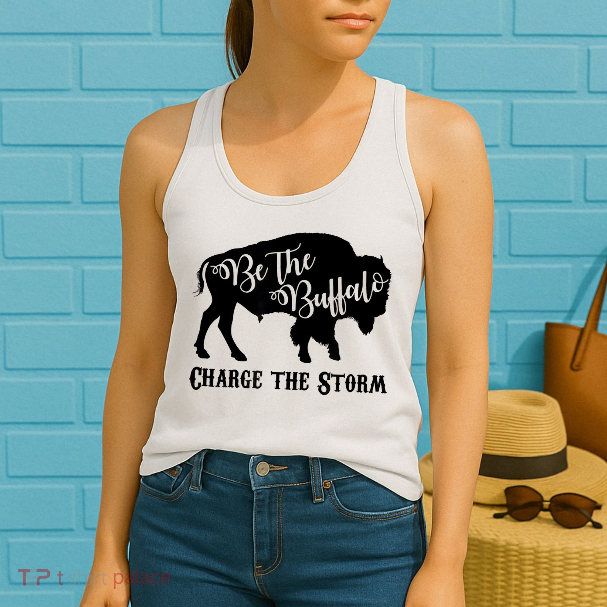 Be The Buffalo Charge The Storm Success Women's Tank Top