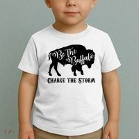Be The Buffalo Charge The Storm Success Toddler T-Shirt thumb 2