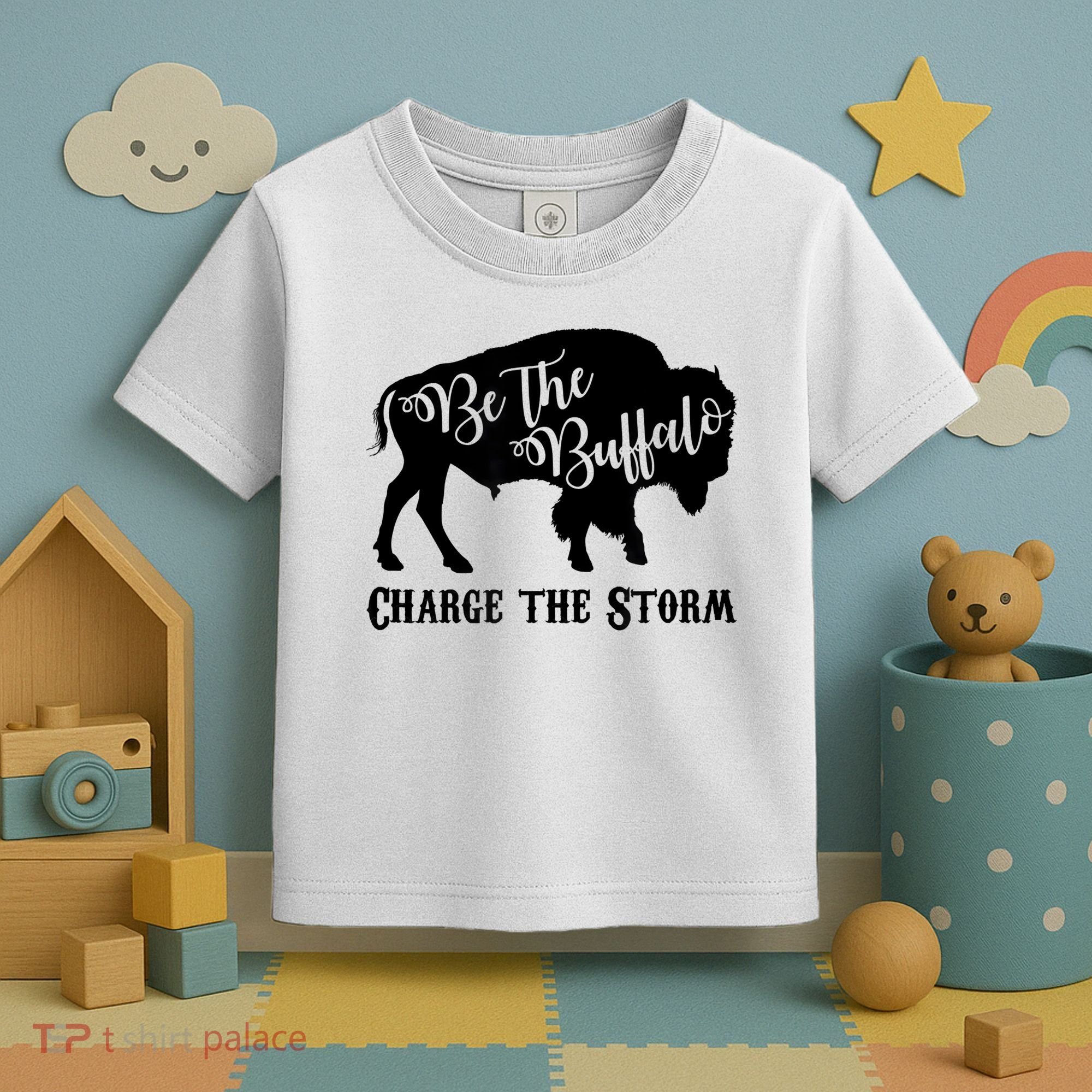 Be The Buffalo Charge The Storm Success Toddler T-Shirt