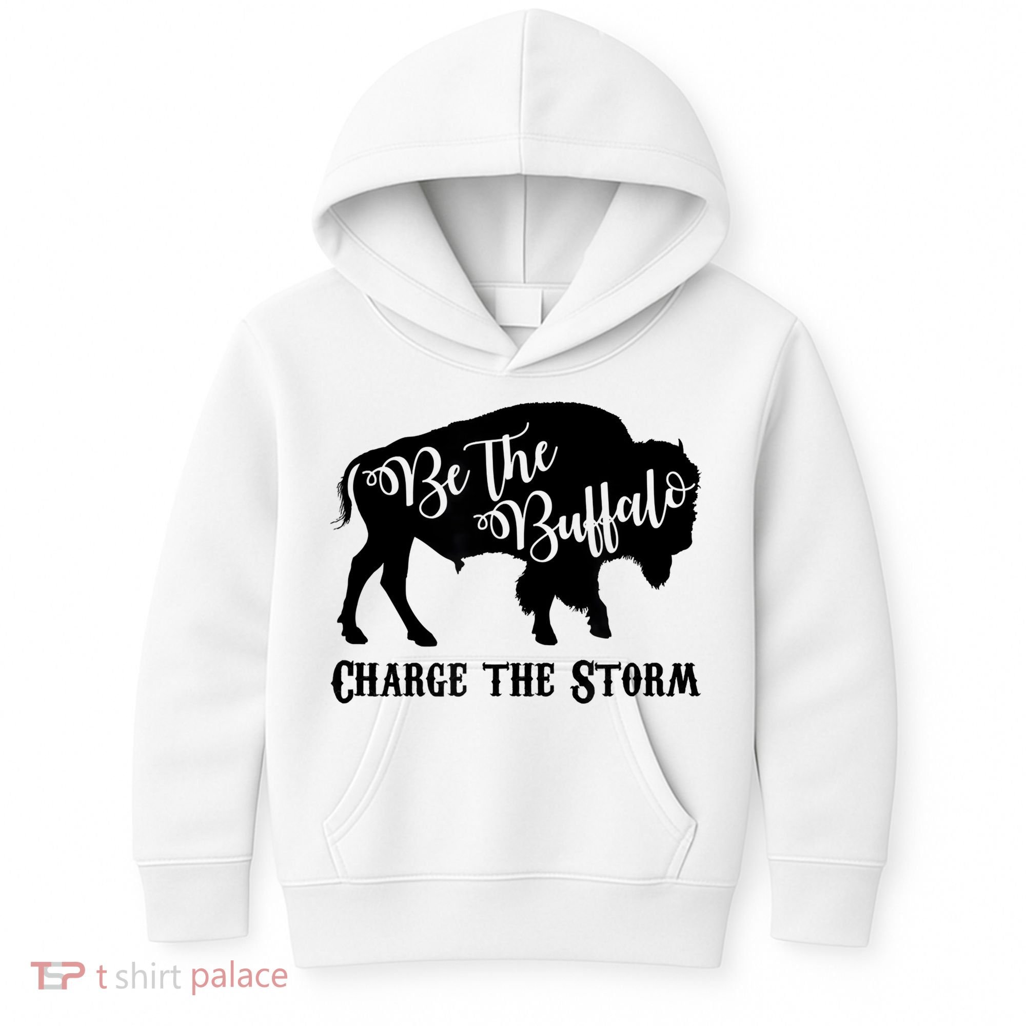 Be The Buffalo Charge The Storm Success Kids Hoodie