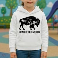 Be The Buffalo Charge The Storm Success Kids Hoodie thumb 3
