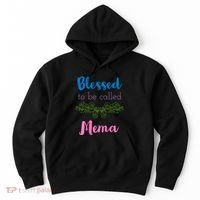 Blessed To Be Called Mema MotherS Day Hoodie thumb 0