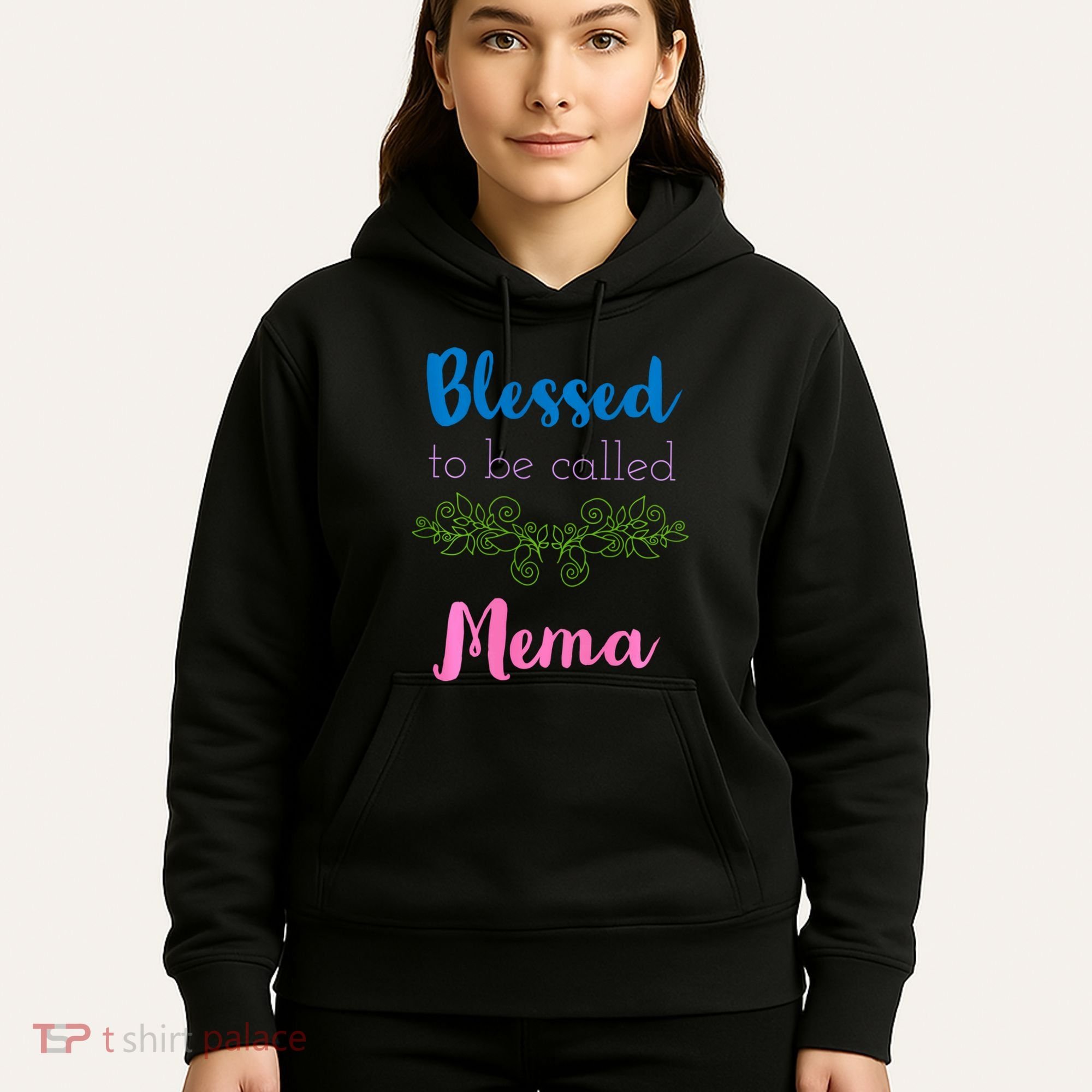 Blessed To Be Called Mema MotherS Day Hoodie