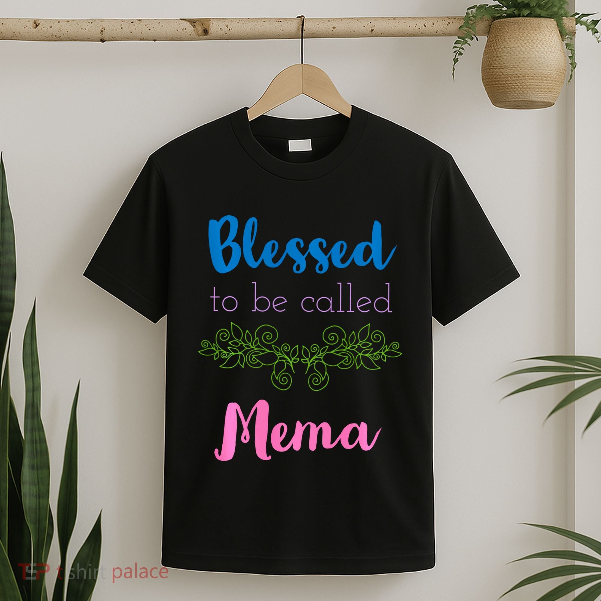 Blessed To Be Called Mema MotherS Day T-Shirt