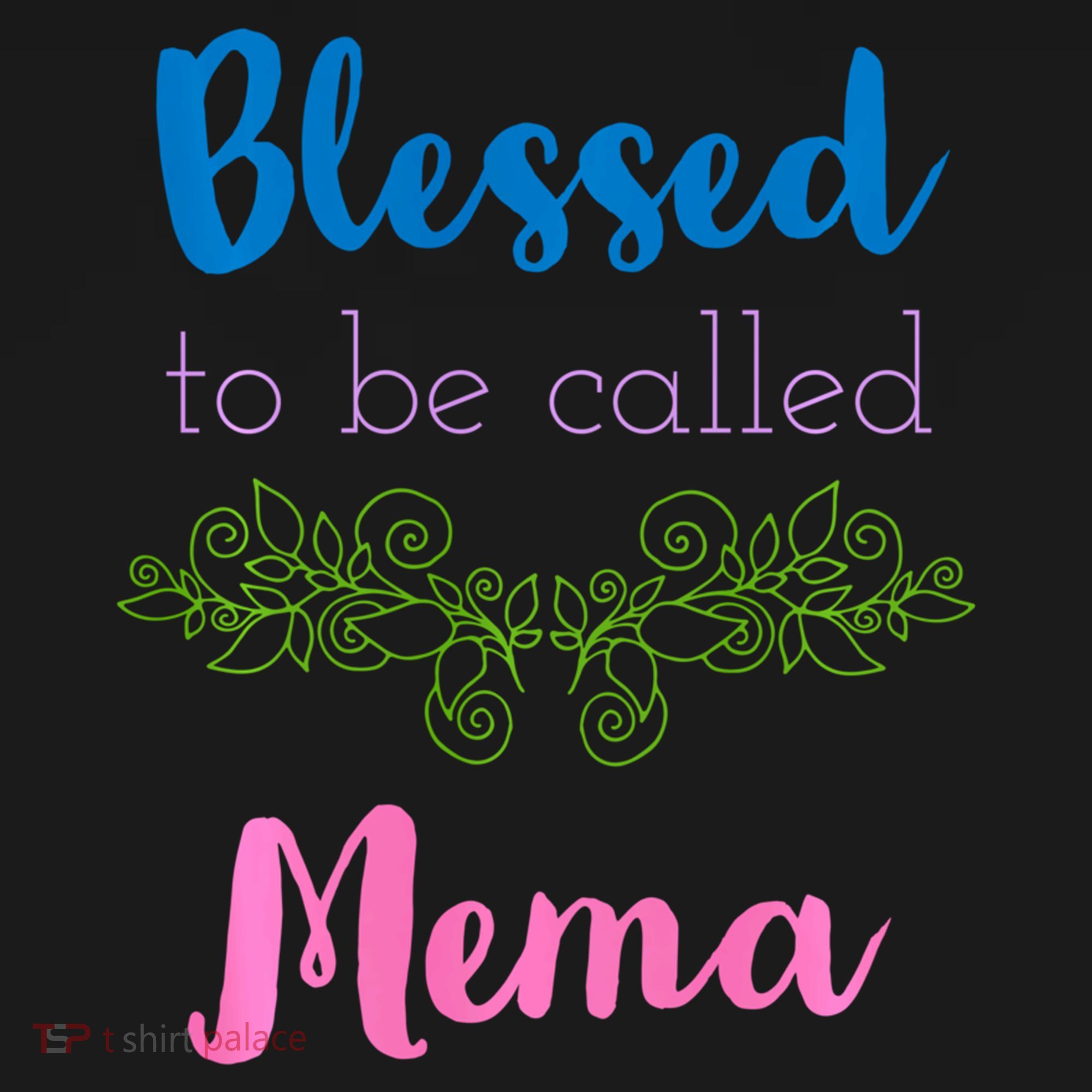 Blessed To Be Called Mema MotherS Day Backpack