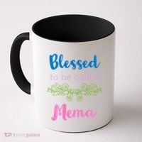 Blessed To Be Called Mema MotherS Day Coffee Mug thumb 0