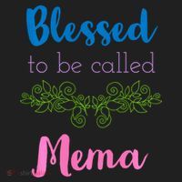 Blessed To Be Called Mema MotherS Day Beanie thumb 2