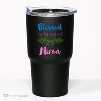 Blessed To Be Called Mema MotherS Day Tumbler thumb 0
