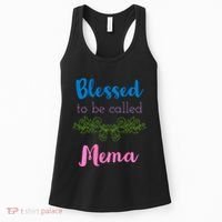 Blessed To Be Called Mema MotherS Day Women's Tank Top thumb 0