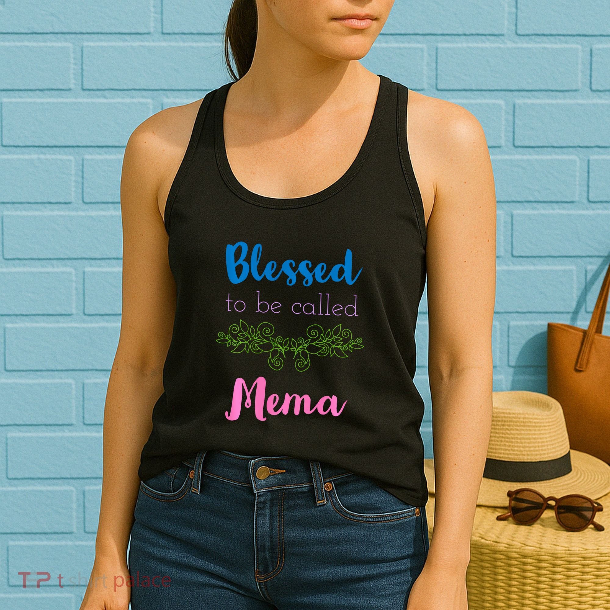 Blessed To Be Called Mema MotherS Day Women's Tank Top