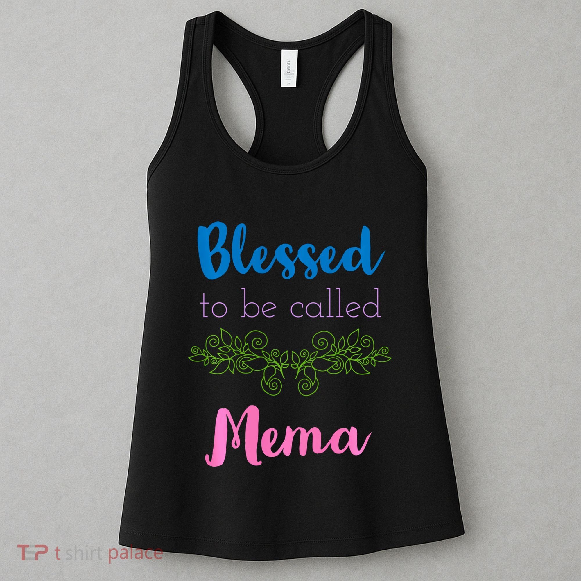 Blessed To Be Called Mema MotherS Day Women's Tank Top