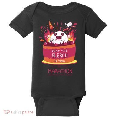 Beat The Blerch 10 Years Marathon Carnation Washington Baby Bodysuit