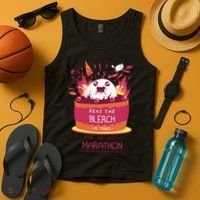 Beat The Blerch 10 Years Marathon Carnation Washington Tank Top thumb 4