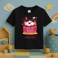 Beat The Blerch 10 Years Marathon Carnation Washington Toddler T-Shirt thumb 3
