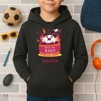 Beat The Blerch 10 Years Marathon Carnation Washington Kids Hoodie thumb 2