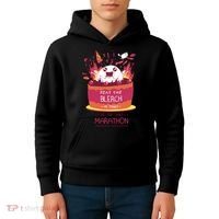 Beat The Blerch 10 Years Marathon Carnation Washington Kids Hoodie thumb 4
