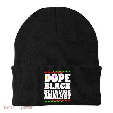 Behavior Technician BCBA ABA Dope Black Behavior Analyst Beanie