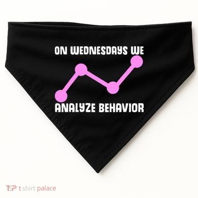 Behavioral Technician Behavior Science RBT Therapist USA-Made Doggie Bandana