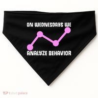Behavioral Technician Behavior Science RBT Therapist USA-Made Doggie Bandana thumb 0