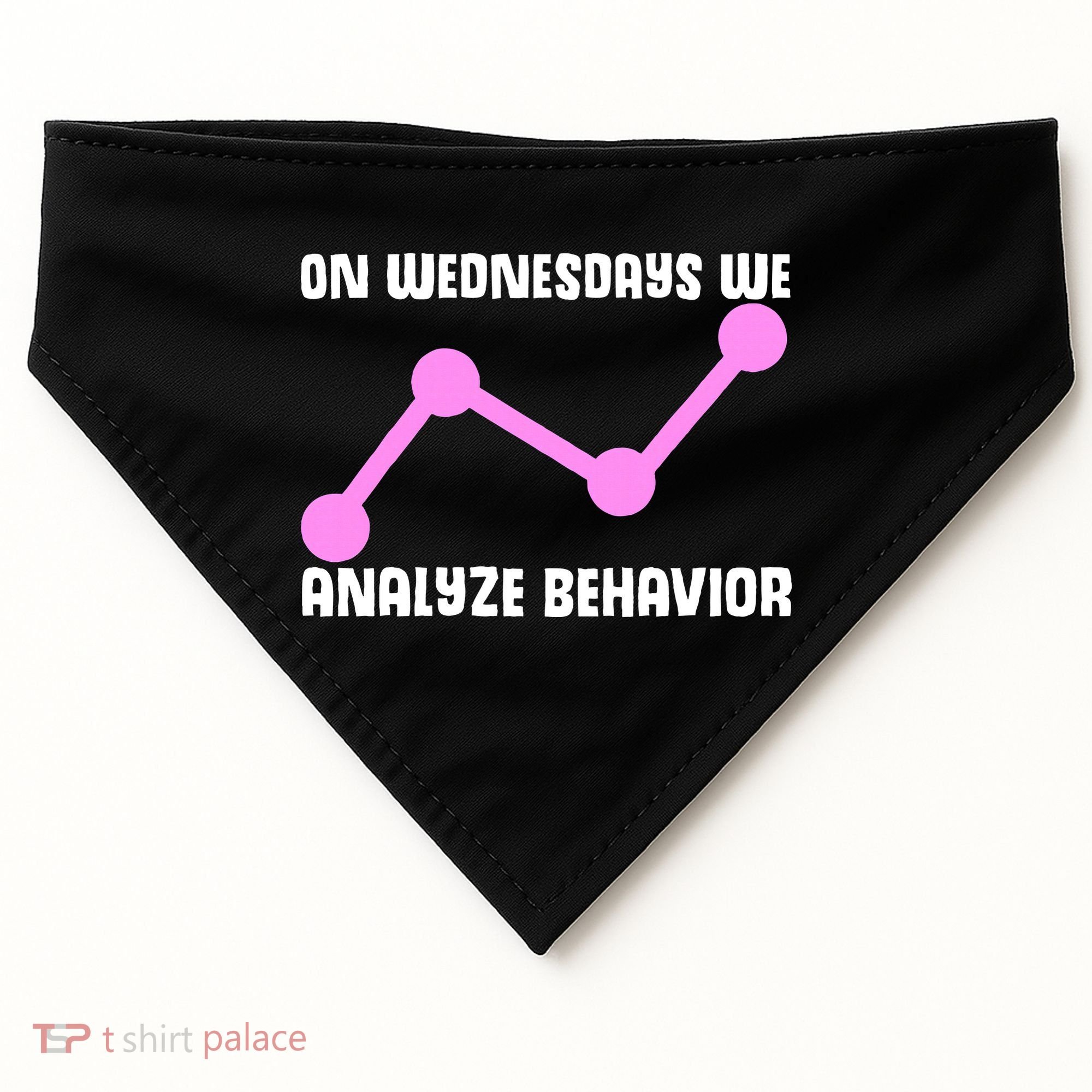 Behavioral Technician Behavior Science RBT Therapist USA-Made Doggie Bandana
