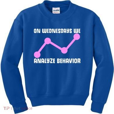 Behavioral Technician Behavior Science RBT Therapist Kids Sweatshirt