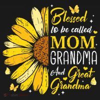 Blessed To Be Called Mom Grandma Great Grandma Mother's Day Long Sleeve Shirt thumb 2
