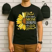 Blessed To Be Called Mom Grandma Great Grandma Mother's Day T-Shirt thumb 6