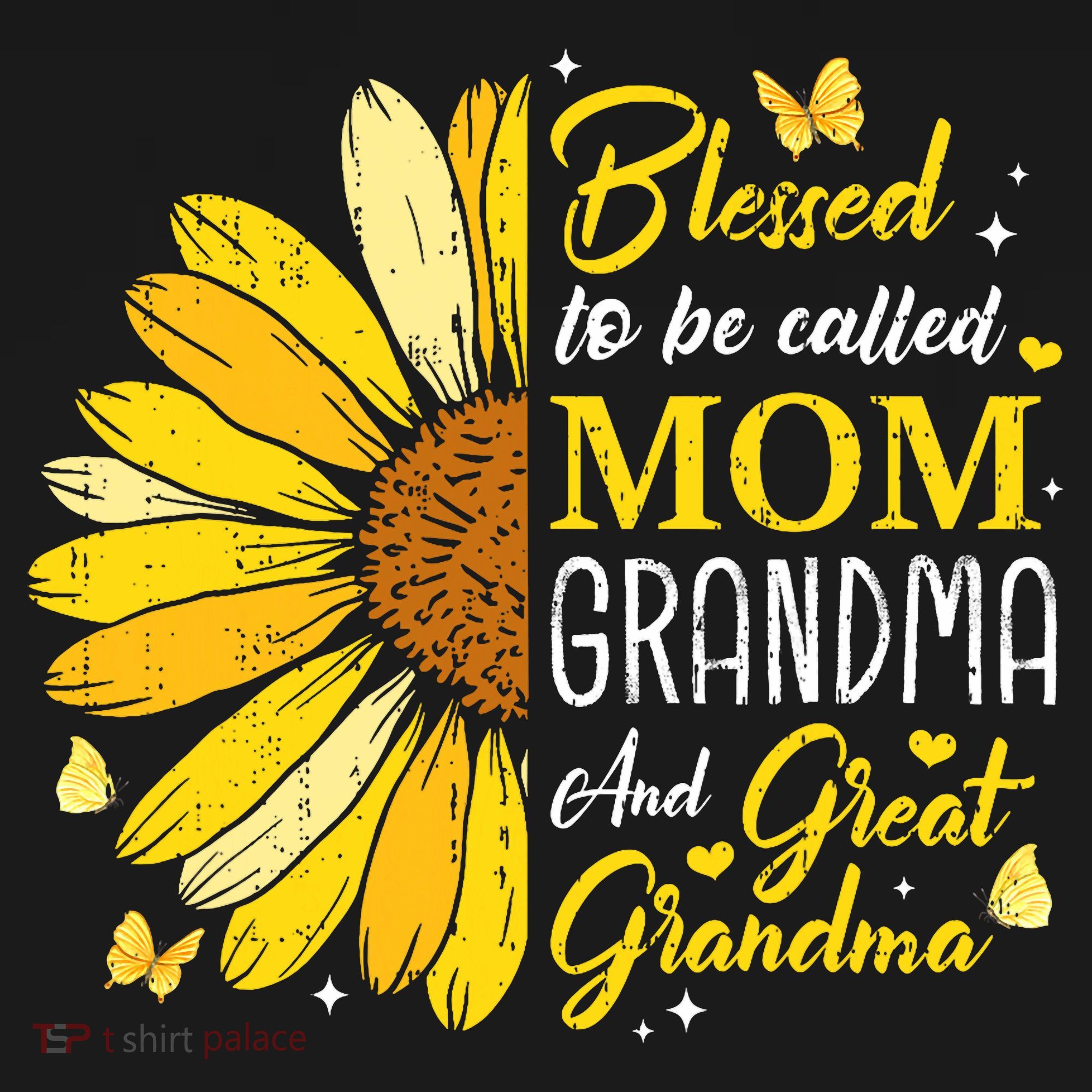 Blessed To Be Called Mom Grandma Great Grandma Mother's Day Women's Hoodie