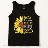 Blessed To Be Called Mom Grandma Great Grandma Mother's Day Tank Top thumb 2