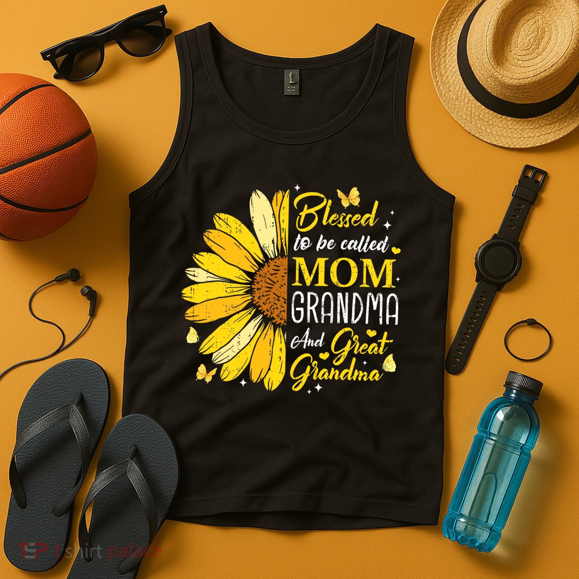 Blessed To Be Called Mom Grandma Great Grandma Mother's Day Tank Top