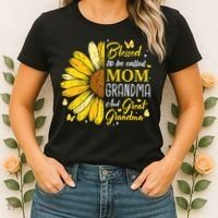 Blessed To Be Called Mom Grandma Great Grandma Mother's Day Women's T-Shirt thumb 2