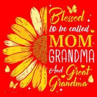 Blessed To Be Called Mom Grandma Great Grandma Mother's Day Santa Hat thumb 1
