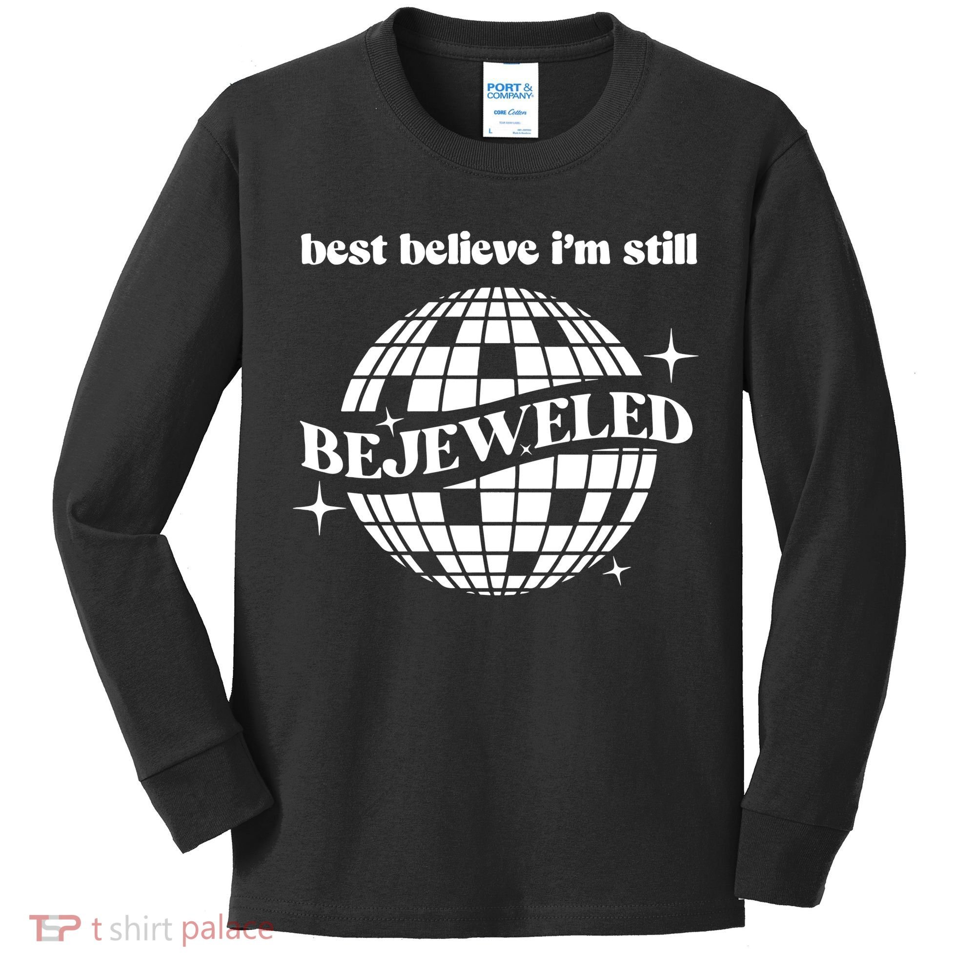 Bejeweled Taylor Kids Long Sleeve Shirt