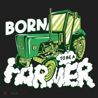 Born To Be A Farmer Tractor Farmer Meaningful Gift Women's Sweatshirt thumb 2