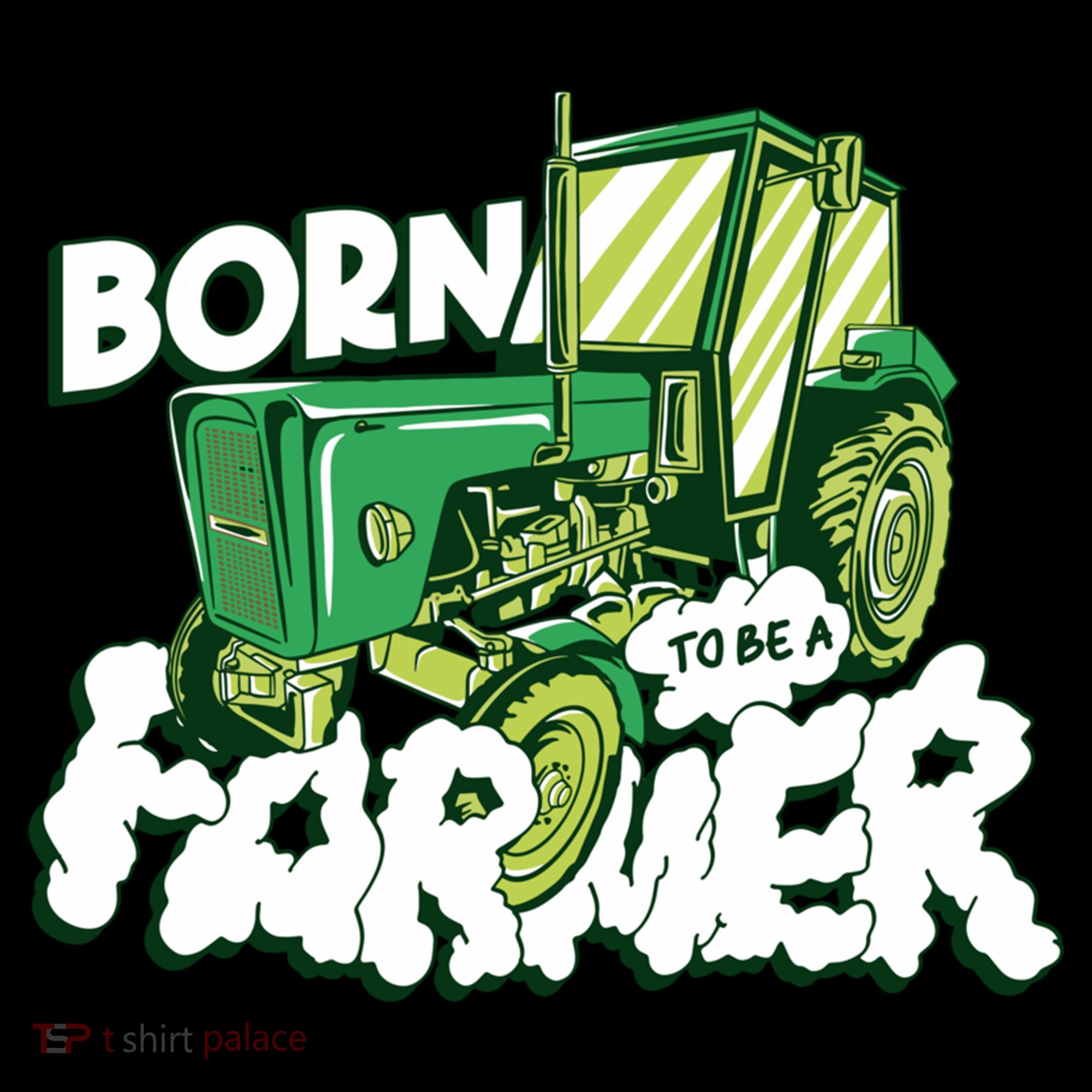 Born To Be A Farmer Tractor Farmer Meaningful Gift Women's Hoodie