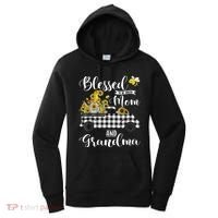 Blessed To Be Called Mom And Grandma Sunflower Gnome Women's Hoodie thumb 0